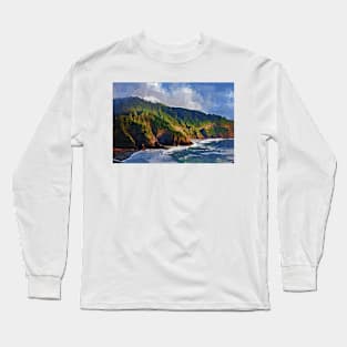 Oregon Coastal Bluff Long Sleeve T-Shirt